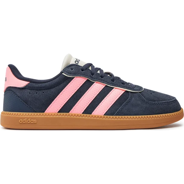 adidas Women's Breaknet Sleek Suede Sneakers Dam Storlek 5 Färg beige