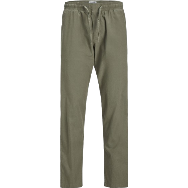 Jpstkane Jjsummer linne Blend jogger Sn, Dammig oliv, S