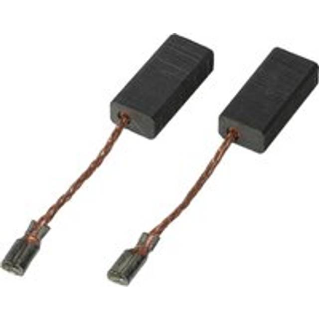 2x Carbon Brush 5 x 8 x 17.5 mm compatible with Bosch gex 150 Turbo 0 601 250 703, 0 601 250 772 power tool - Vhbw