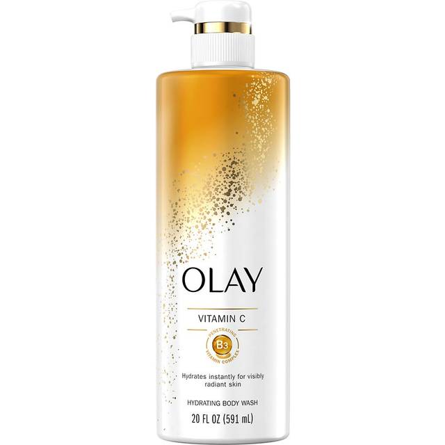 Olay vitamin c & b3 brightening revitalizing hydrating body wash 591ml brand