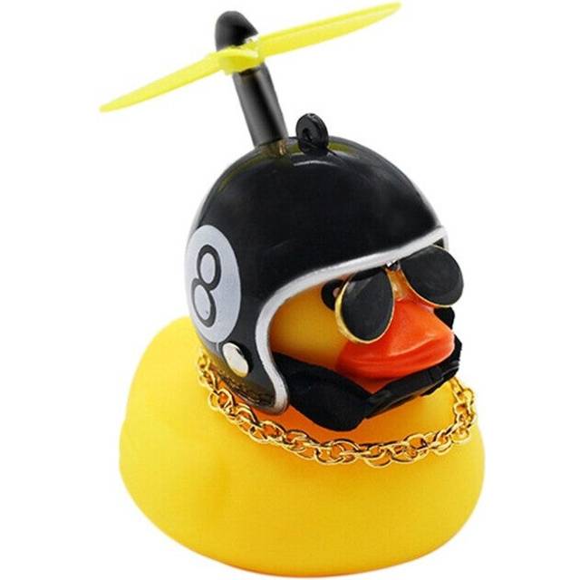 Bicycle Lights Bell Cute Little Yellow Duck Handlebar Horn Lamp 04 Bells & Horns