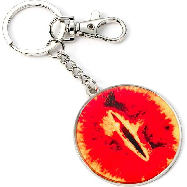 The Lord of The Rings Eye Of Sauron Keyring - Silver