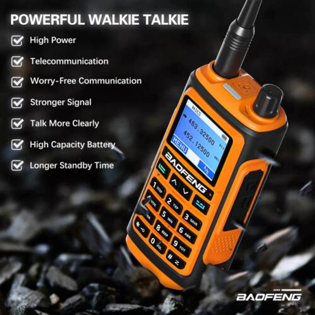 Baofeng uv-17 pro vhf uhf walkie talkie long range two way ham radio set uv-5r