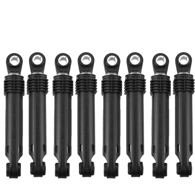 8 Pcs 100N for LG Washing Machine Washer Front Load Part Black Plastic Shell Accessories