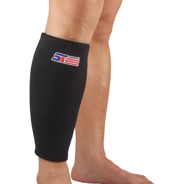 SX561 Sport Stretch Brace Support Protector Wrap Shin Running Bandage Ben ärmkompression
