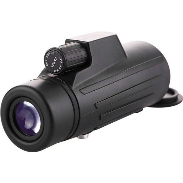 10X42 Mini Monocular Telescope Spyglass Night Vision For Travel Hunting Camping Binoculars & Monoculars