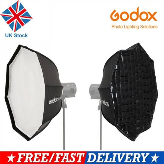 Godox ad-s60s 60cm silver parabolic softbox+honeycomb grid f ad300pro ad400pro