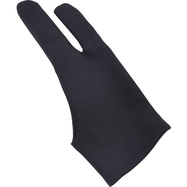 Tablet Drawing Glove Artist Glove for Light Box, Graphic Tablet, Pen Display and iPad Pro Pencil (Black)