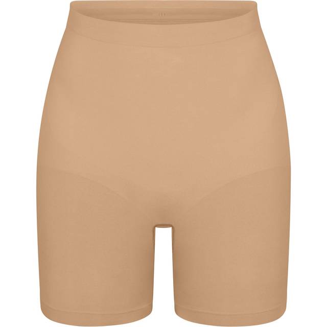 Seamless Sculpt Mid-Thigh Shorts - CLAY - XX-Large