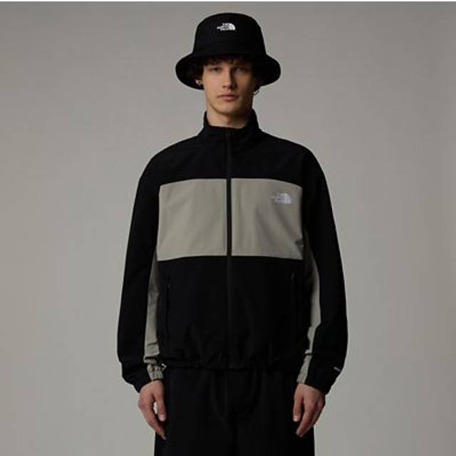The North Face – Easy Wind – Svart, blockfärgad jacka med dragkedja-Svart/a