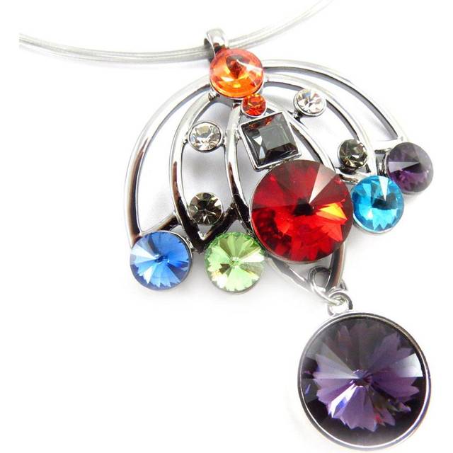 Les Trésors De Lily [J5422] - Multicolor 'Sissi' Designer Necklace multicolour