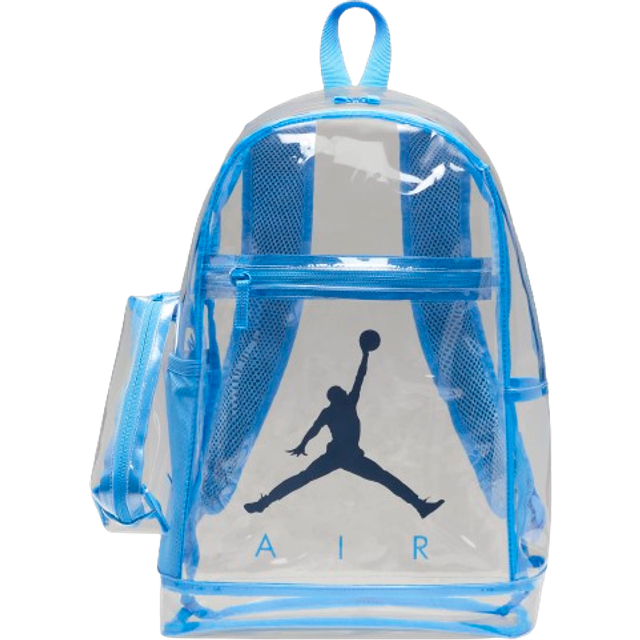 Nike Jordan Clear School Backpack University Blue