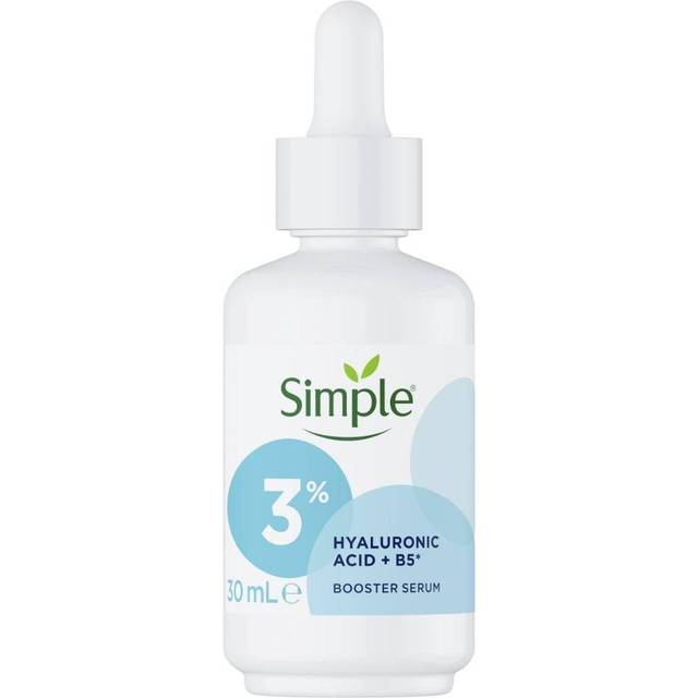 Simple 3% Hyaluronic Acid + B5* Serum Booster Serum 30ml