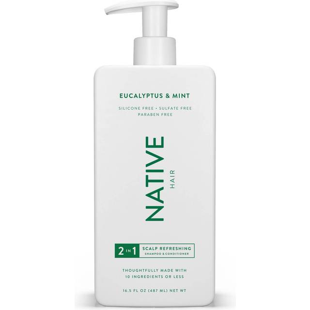 Native 2 In 1 Scalp Refreshing Shampoo & Conditioner Eucalyptus & Mint 16.5 fl oz
