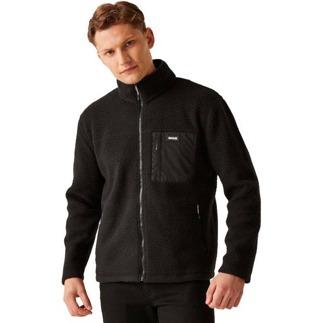 Regatta Frankie Borg Fleece Jacket: Black: 3XL Size: 3XL, Colour: Blac