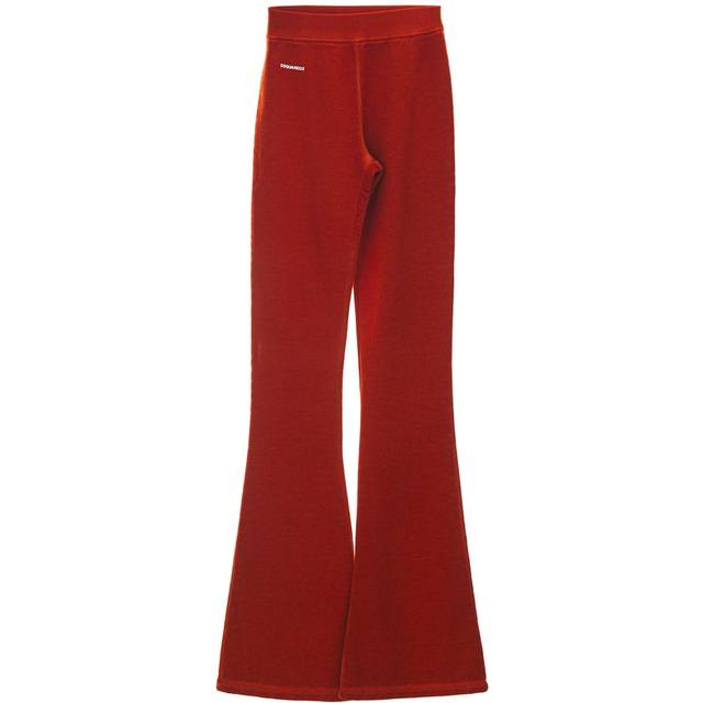 High-Waisted Flared Joggers