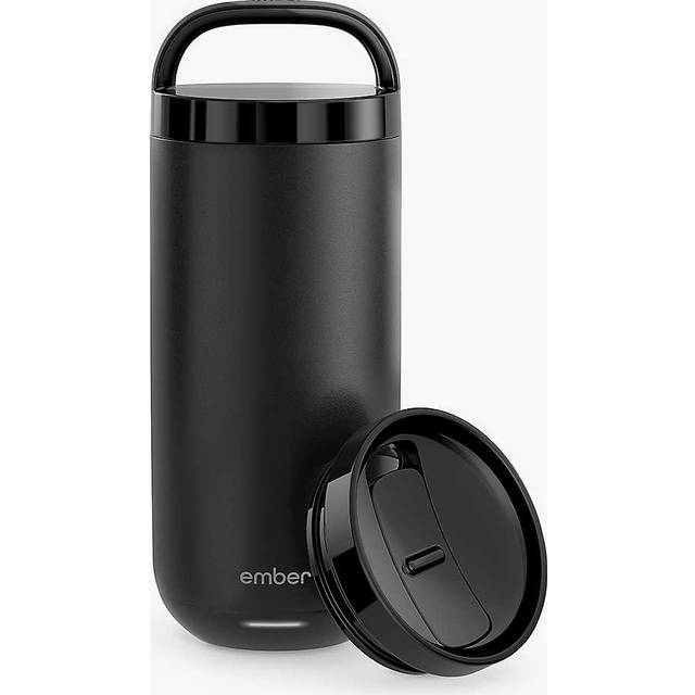 Ember Black Branded Xx Stainless-steel Tumbler 454ml - BLACK
