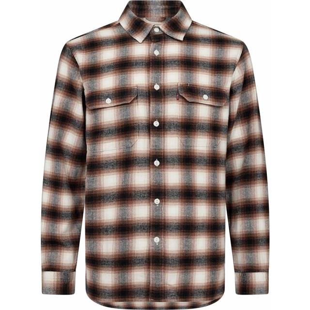 Levi's Jackson Worker Shirt james plaid sunny cream