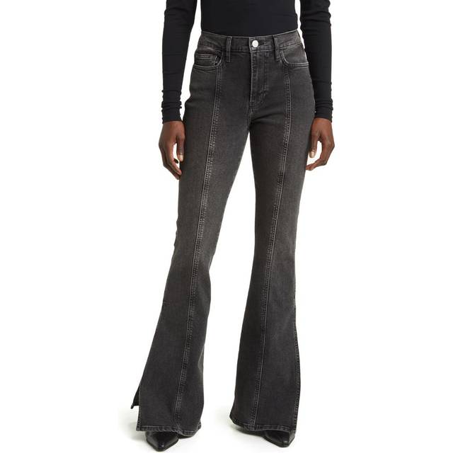 FRAME Denim Pixie Le High Obsidian Flare Jean