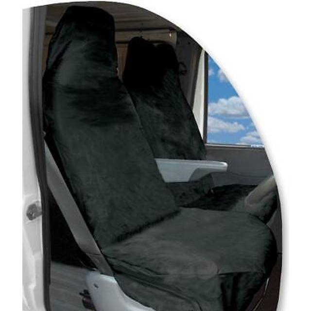 Seat covers van waterproof black automotive hdvbksc pack 1