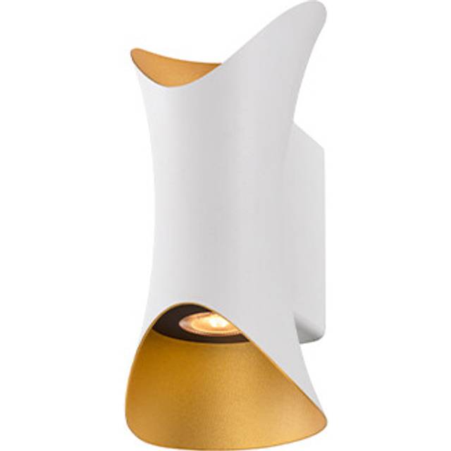 SLV Modela Wall Light Up/Down 2700K Phase White/Gold
