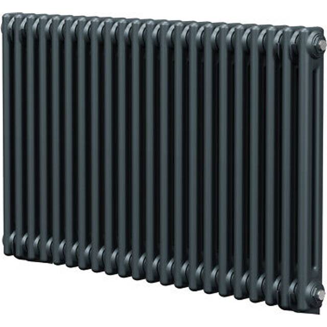 Wholesale Domestic Colosseum Double Panel Radiator | Anthracite | Metal | 600mm x 988mm