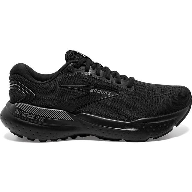 Brooks Glycerin GTS 21 stödjande löparskor, svart/svart/ebenholts, 8,5
