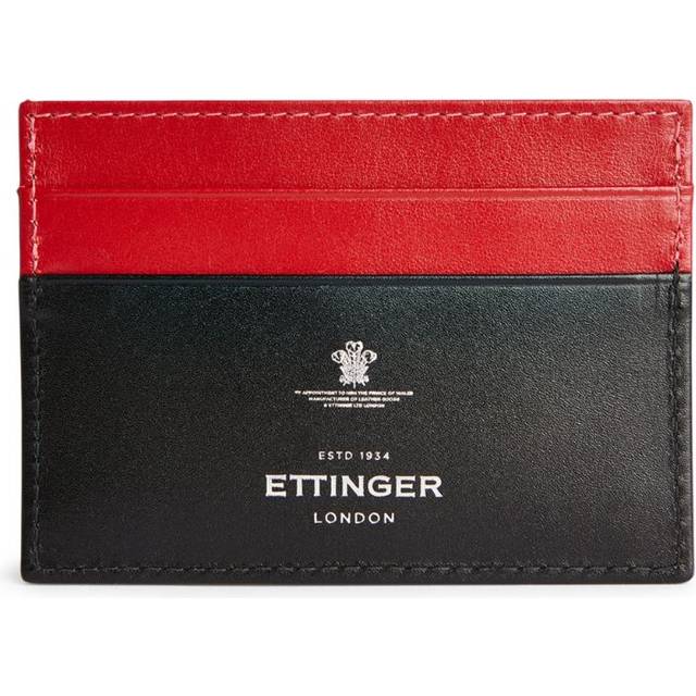 Ettinger Sterling Flat Card Holder - Red - One size