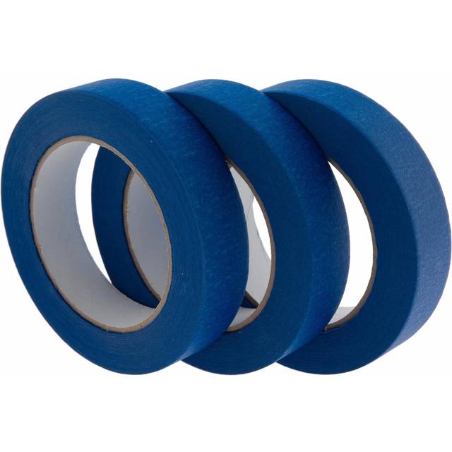 Coral 71500 Masking Tape for Indoor and Outdoor, 1, Set 3 Pieces, Set of 3