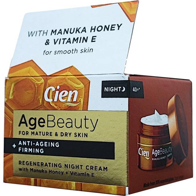 Age Beauty Anti-Ageing Firming Regenerating Day & Night Cream With Manuka Honey + Vitamin E - 50ml (Night Cream)
