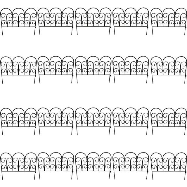 Richmond Steel Lawn Edging Panels (45cm x 41cm) - 20 Panels
