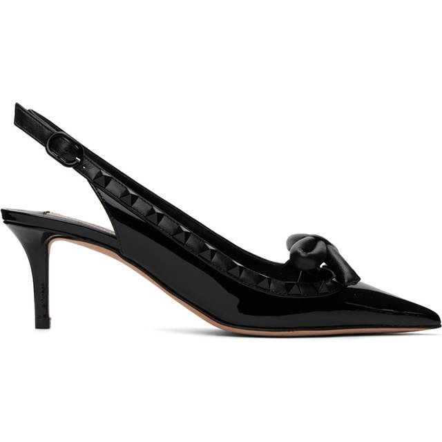 Valentino Rockstud 60 Patent Slingback Pump