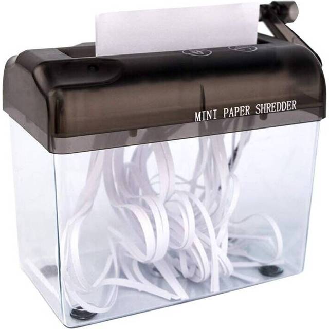 Mini Manual Paper Shredder Hand Cutting for Paper Household Office Equipment Cutting Machine Energy-efficient Shredder