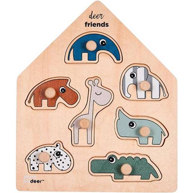 Done by Deer Deer Friends Peg Puzzle