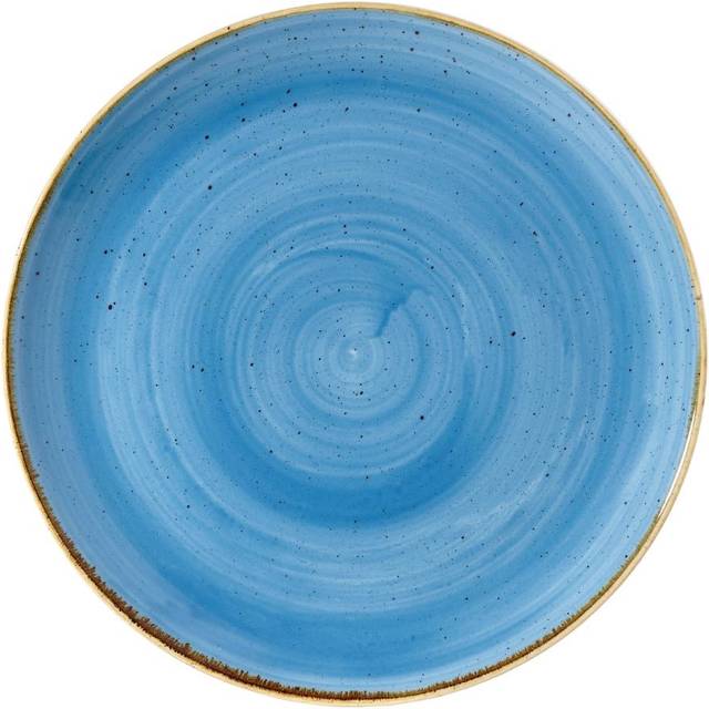 Churchill Stonecast Round Coupe Plate Cornflower Blue 288mm (Pack of 12)