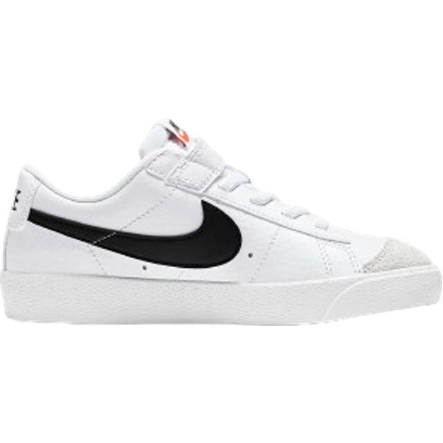 (PS) Nike Blazer Low '77 'White Black' DA4075-101 - Gray/White/Blue - 11C