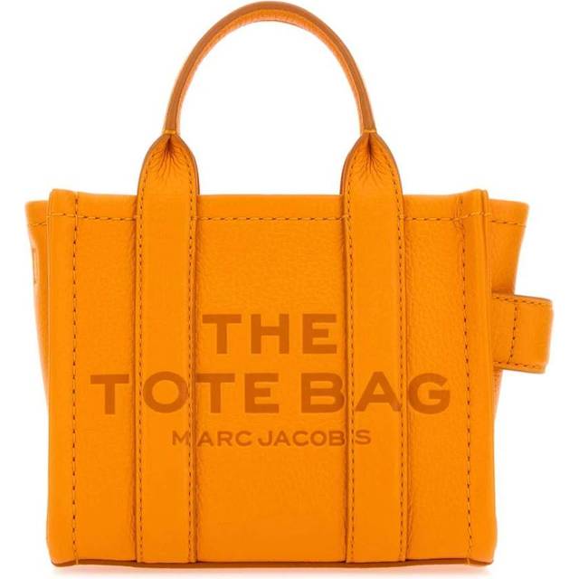 Marc Jacobs Leather The Crossbody Tote - Orange