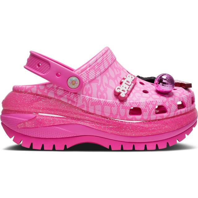 Crocs Classic Mega Crush Clog 'Barbie The Movie Electric Pink' 209244-6QQ - ELECTRIC PINK - 5