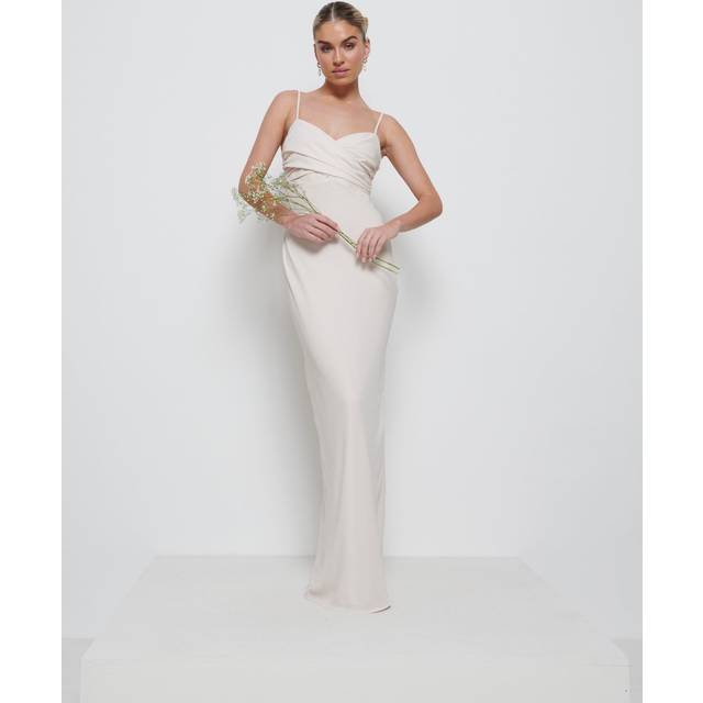 Kehlani Twist Cami Bridesmaid Dress - Champagne, 12
