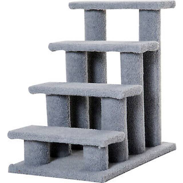 PawHut Pet Ramp Stairs Cat Tree Ladder Safety Steps Climbing Frame