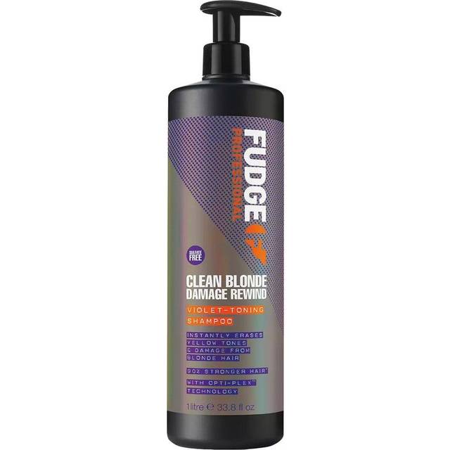 Fudge Clean Blonde Damage Rewind Violet Toning Shampoo 1000 ml