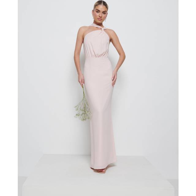 Milly Chiffon Bridesmaid Dress - Blush, 10