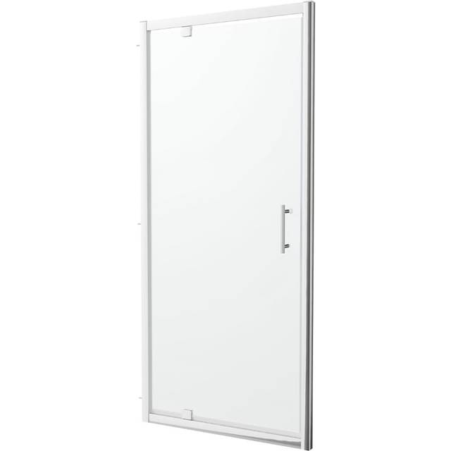 Jupiter 900mm Modern Pivot Shower Door Enclosure Screen Safety Glass