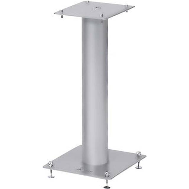 NorStone Stylum 1 högtalarstativ, 50 cm. | Silver satin,  1 par