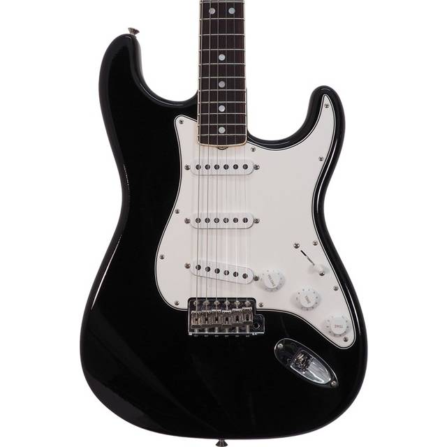 Fender Custom Shop 1965 Stratocaster DLX Closet Classic Super Faded Aged Black #R125525