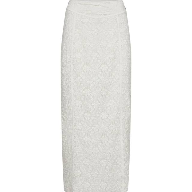 ROTATE BIRGER CHRISTENSEN Lace Maxi Skirt |Vit |34