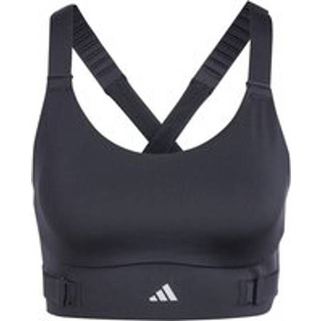 adidas FastImpact Luxe Run High-Support Sports Bras Women black, size: XL