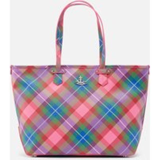 Vivienne Westwood Colette Printed Faux Leather Tote Bag - Pink