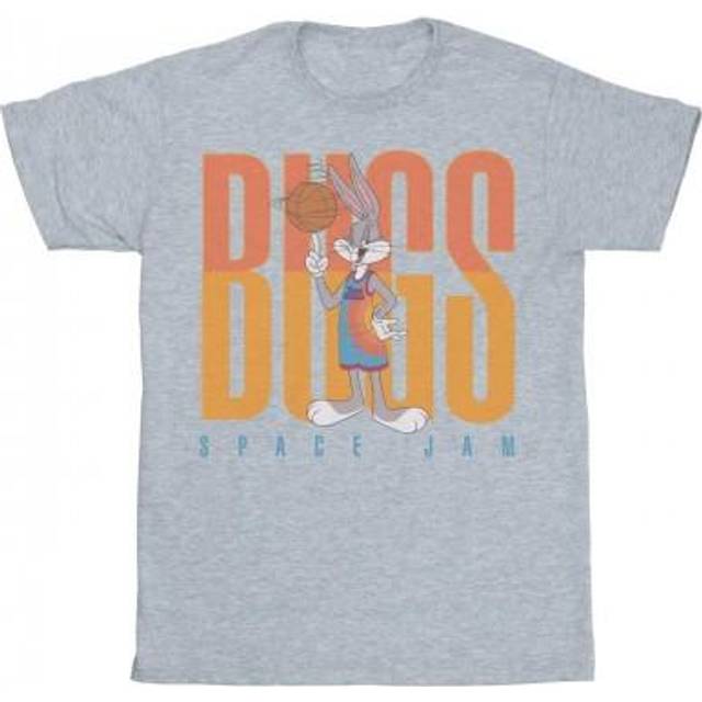 Bugs Bunny Basketball Spin T-Shirt - Grey