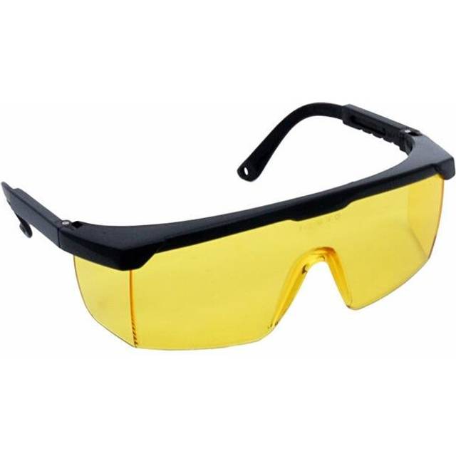 Zenport SG2612 Wrap-Around Safety Glasses with Amber Lens UV- Coating